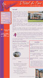 Mobile Screenshot of hotelrestaurantduparc.eu